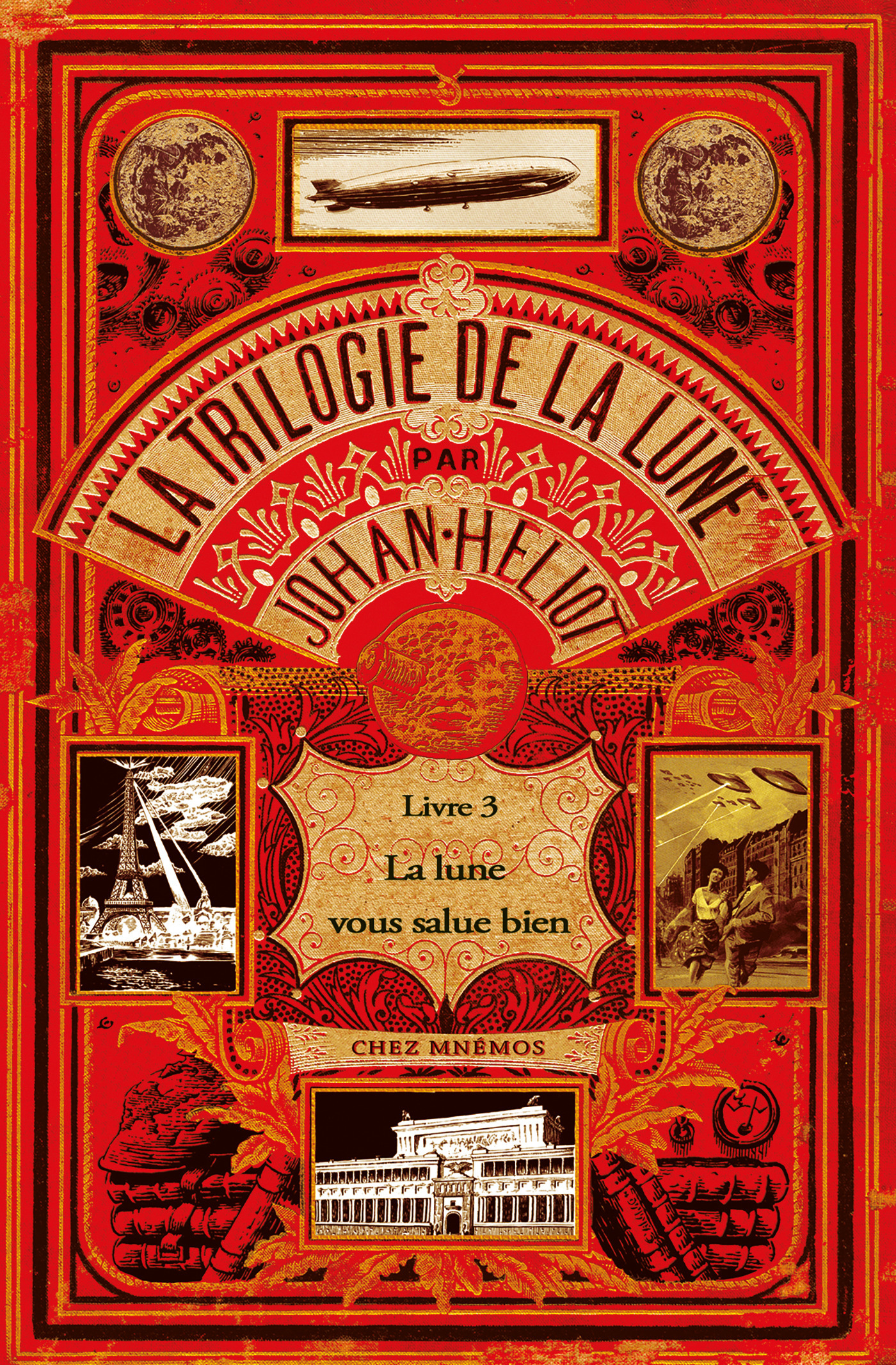 Couverture ebook de La Lune vous salue bien, de Johan Heliot