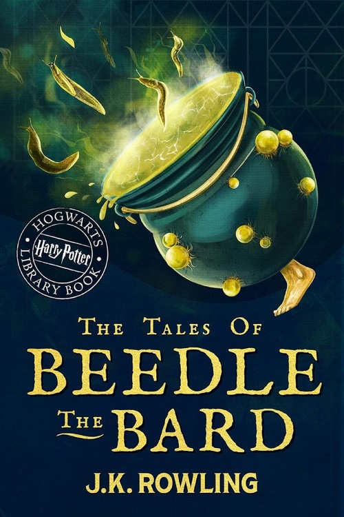 ebook cover of The Tales of Beedle the Bard, by J. K. Rowling