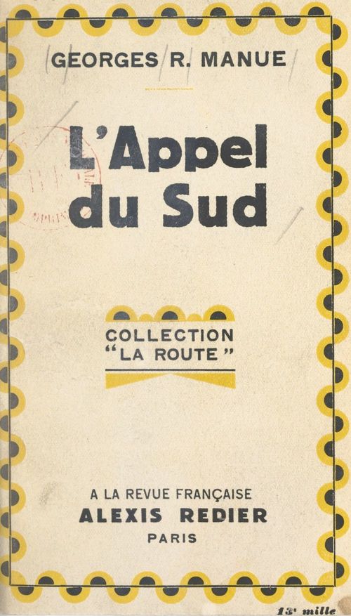 Couverture ebook de L'appel du Sud, de Georges R. Manue