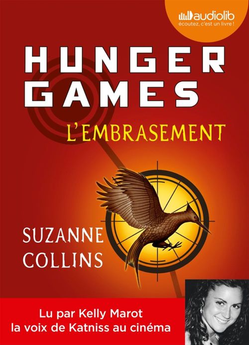 audiobook cover of Hunger Games II - L'Embrasement, by Suzanne Collins