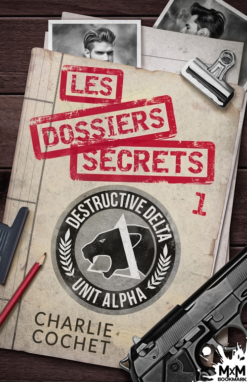 Couverture ebook de Les dossiers secrets 1, de Charlie Cochet