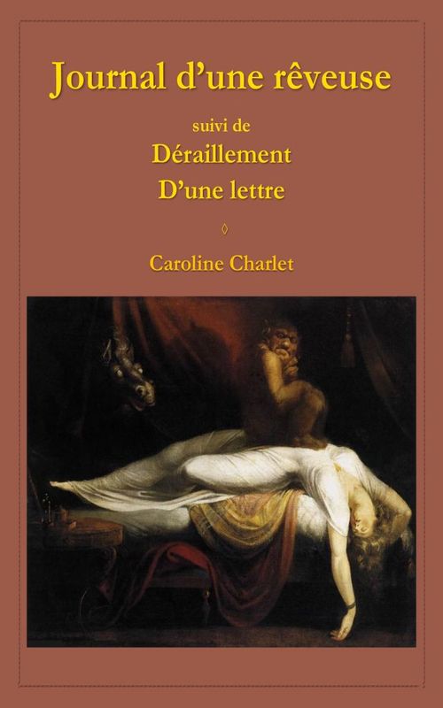 Couverture ebook de Journal d'une rêveuse, de Caroline Charlet