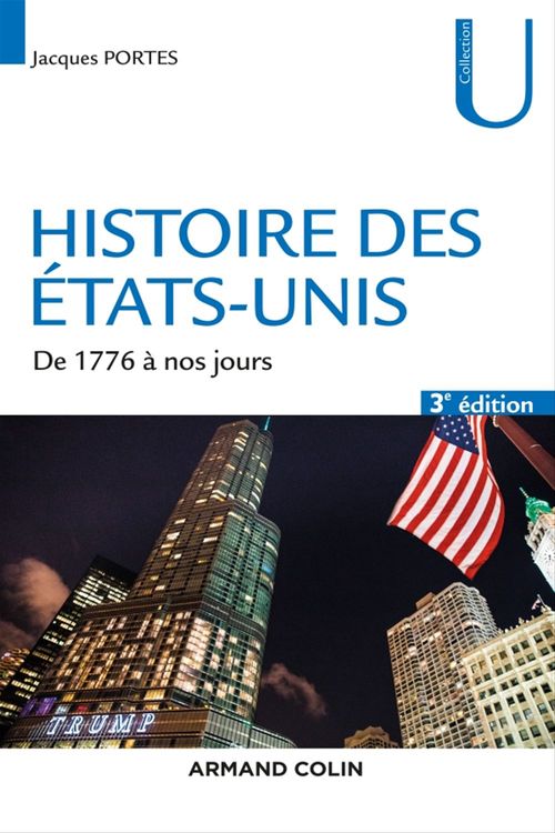 Couverture ebook de Histoire des Etats-Unis - 3e éd., de Jacques Portes