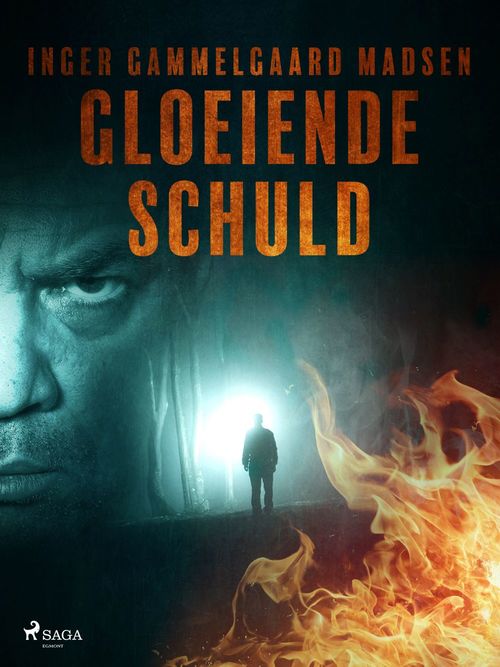 ebook cover of Gloeiende schuld, by Inger Gammelgaard Madsen