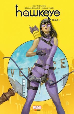 Couverture ebook de Hawkeye (2017) T01, de Kelly Thompson