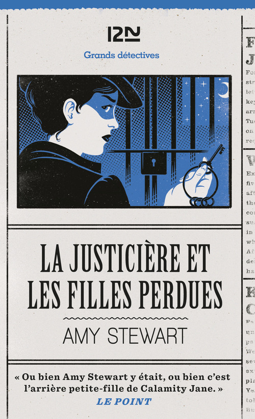 ebook cover of La justicière et les filles perdues, by Amy Stewart