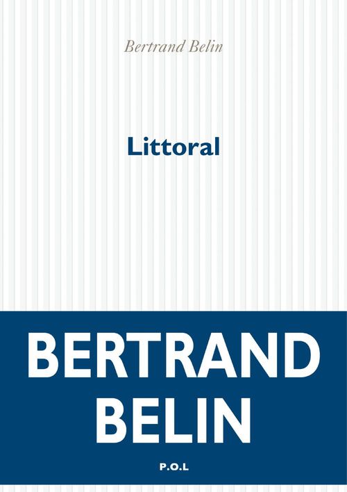 ebook cover of Littoral, by Bertrand Belin