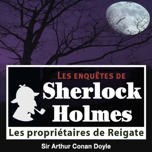 audiobook cover of Sherlock Holmes - Les propriétaires de Reigate, by Arthur Conan Doyle