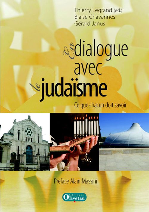 Couverture ebook de En dialogue avec le judaïsme, de Thierry Legrand