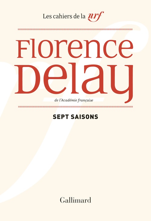ebook cover of Sept saisons. Chroniques théâtrales, 1978-1985, by Florence Delay