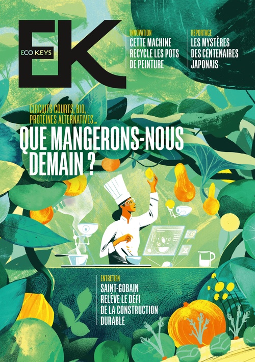 Couverture ebook de Eco Keys - N° 4 Que mangerons-nous demain ?, de Collectif
