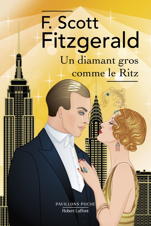 ebook cover of Un diamant gros comme le Ritz, by Francis Scott Fitzgerald