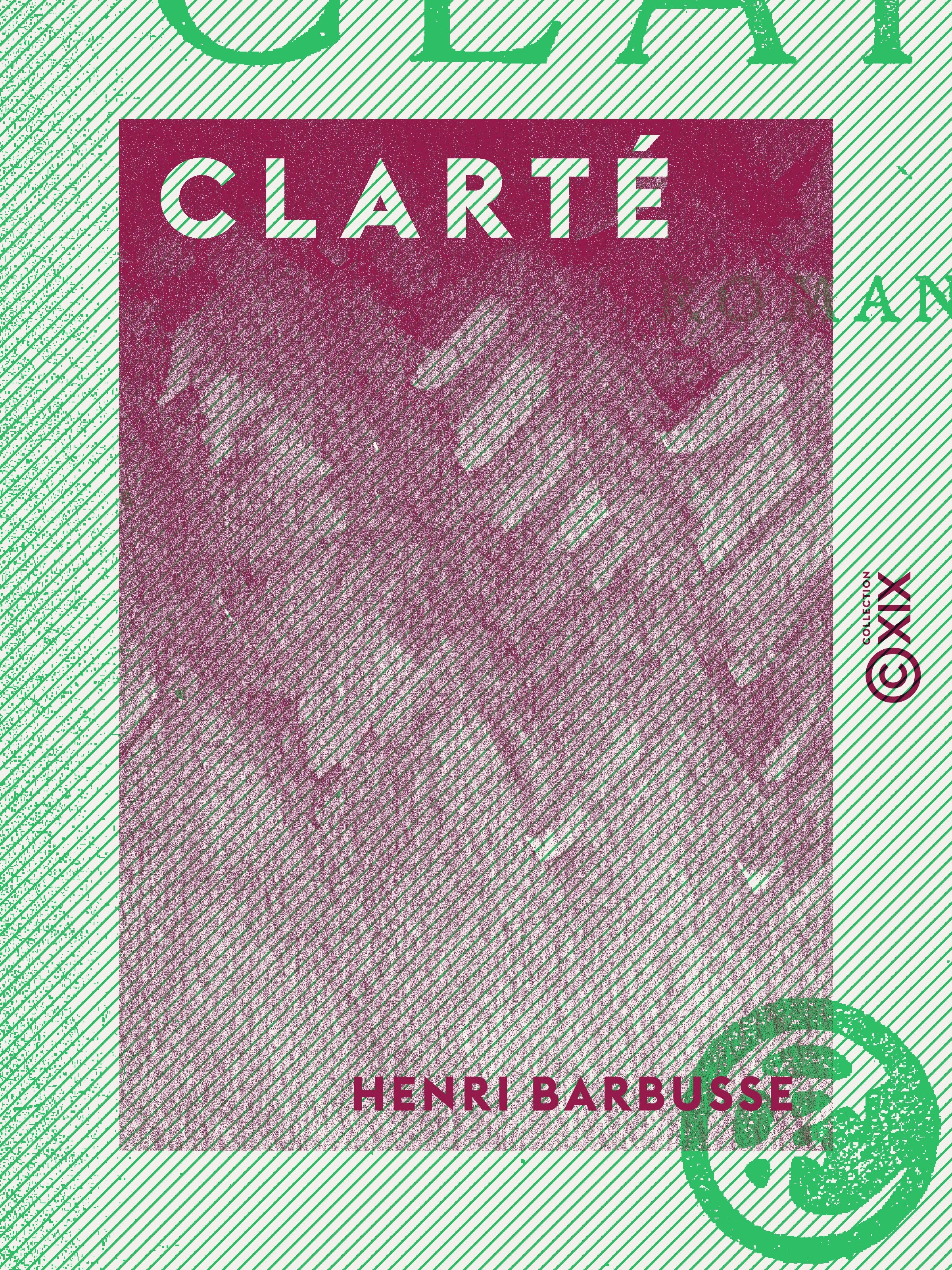 Couverture ebook de Clarté, de Henri Barbusse