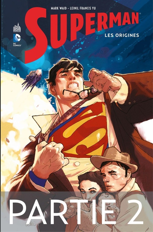 Couverture ebook de Superman - Les origines - Partie 2, de Mark Waid