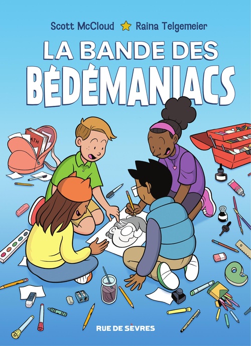 Couverture ebook de La bande des bédémaniacs, de Scott McCloud