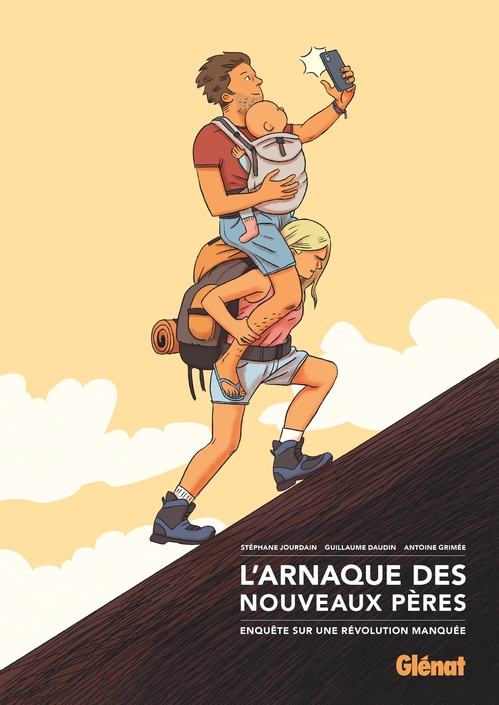 Couverture ebook de L'Arnaque des nouveaux pères, de Antoine Grimée