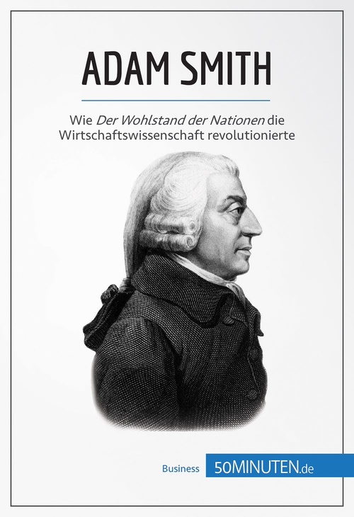 Couverture ebook de Adam Smith, de 50Minuten