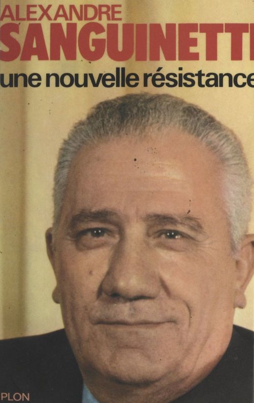 Couverture ebook de Une nouvelle résistance, de Alexandre Sanguinetti