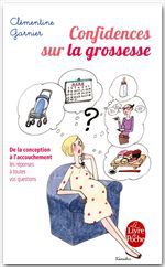 Couverture ebook de Confidences sur la grossesse, de Clémentine Garnier-matuchansky