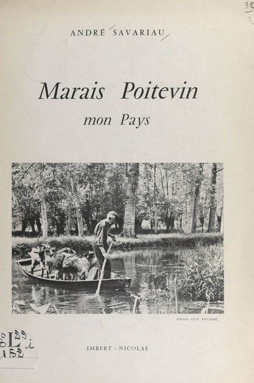 Couverture ebook de Marais poitevin, de Andre Savariau