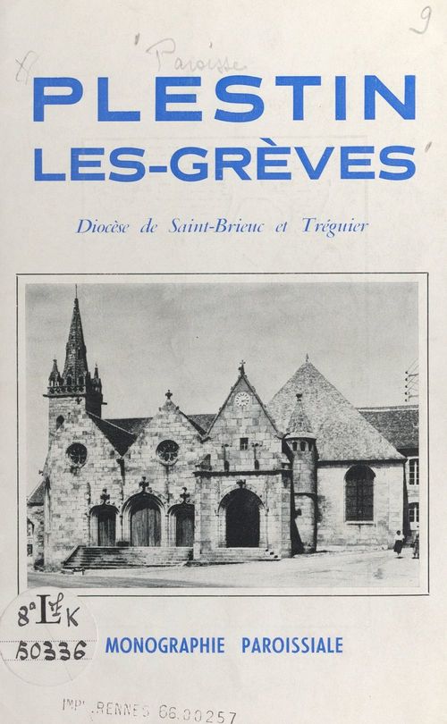 Couverture ebook de Paroisse de Plestin-les-Grèves, de Charles Le Goff