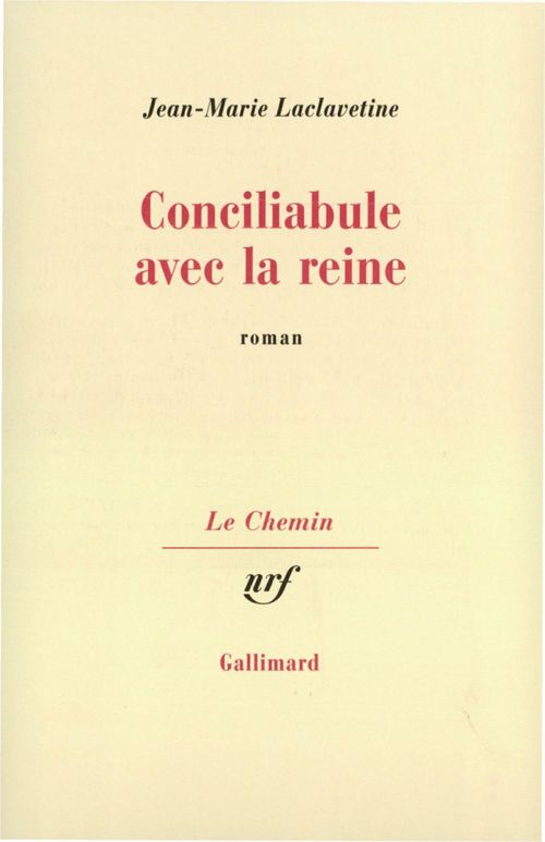 ebook cover of Conciliabule avec la reine, by Laclavetine J-M.