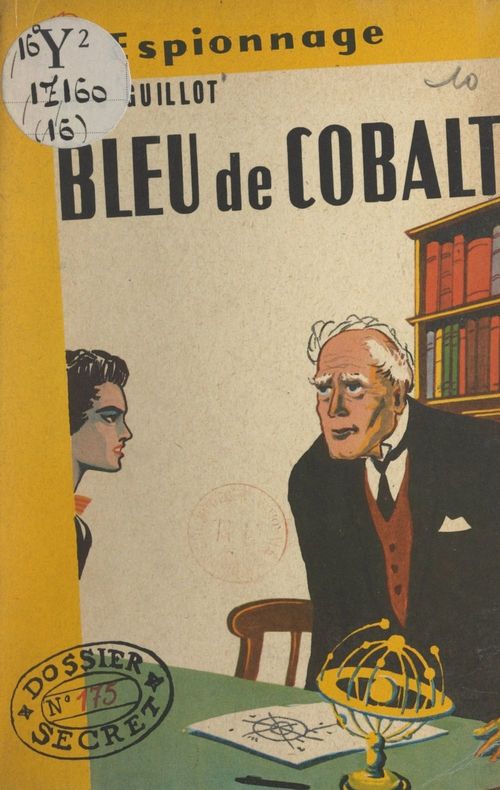 Couverture ebook de Bleu de cobalt, de René Guillot