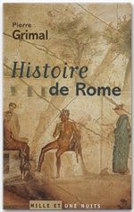 ebook cover of Histoire de Rome, by Pierre Grimal