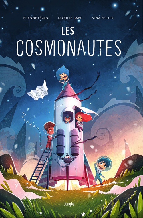 ebook cover of Les Cosmonautes, by Nicolas Bary, Nina Philips