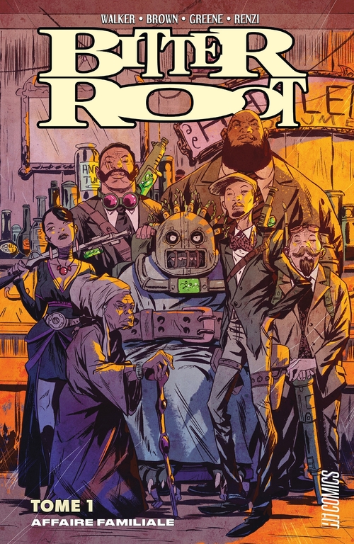 ebook cover of Bitter Root, T1 : Affaire familiale, by David F. Walker, Chris Brown, Sanford Greene