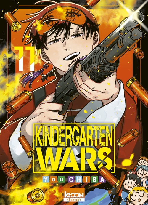 Couverture ebook de Kindergarten Wars T11, de You Chiba
