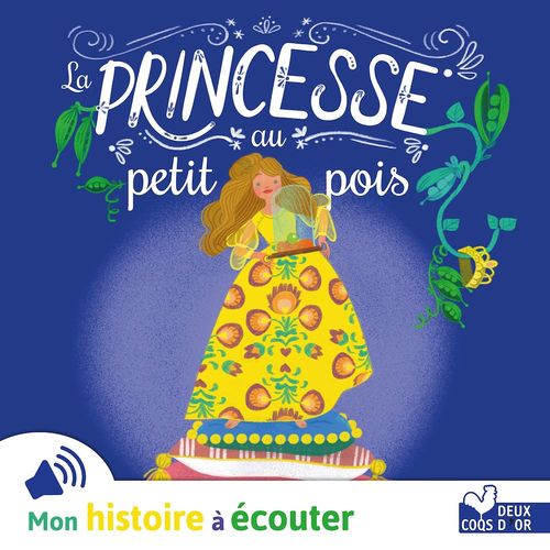 audiobook cover of La princesse au petit pois, by Aurelie Desfour