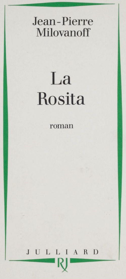 ebook cover of La Rosita, by Milovanoff Jp