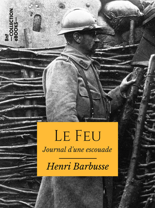 ebook cover of Le Feu, by Henri Barbusse
