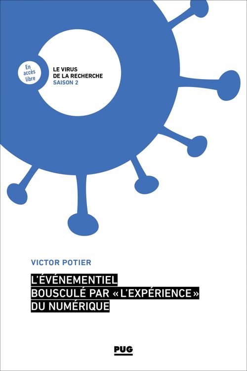 Couverture ebook de L'"événementiel" bousculé par l'expérience du numérique, de Victor Potier