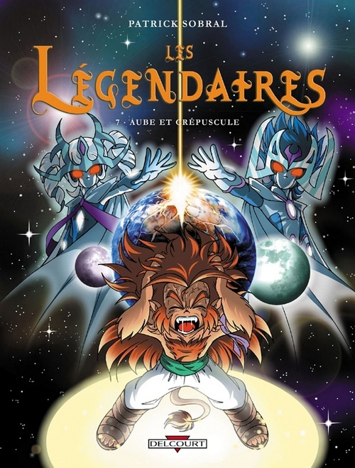 Couverture ebook de Les Légendaires T07 - Aube et crépuscule, de Patrick Sobral
