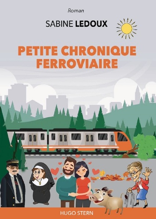 ebook cover of Petite chronique ferroviaire, by Sabine Ledoux