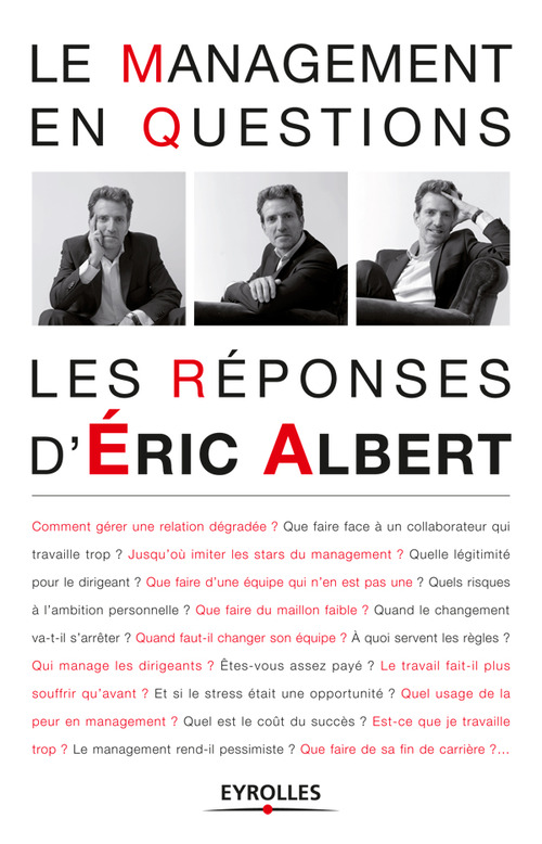 ebook cover of Le management en questions, by Eric Albert
