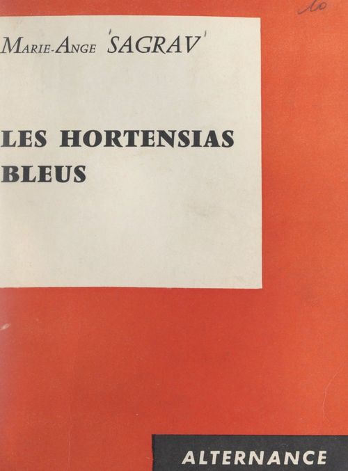 ebook cover of Les hortensias bleus, by Marie-Ange Sagrav