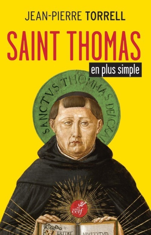 Couverture ebook de SAINT THOMAS EN PLUS SIMPLE, de Jean-pierre Torrell