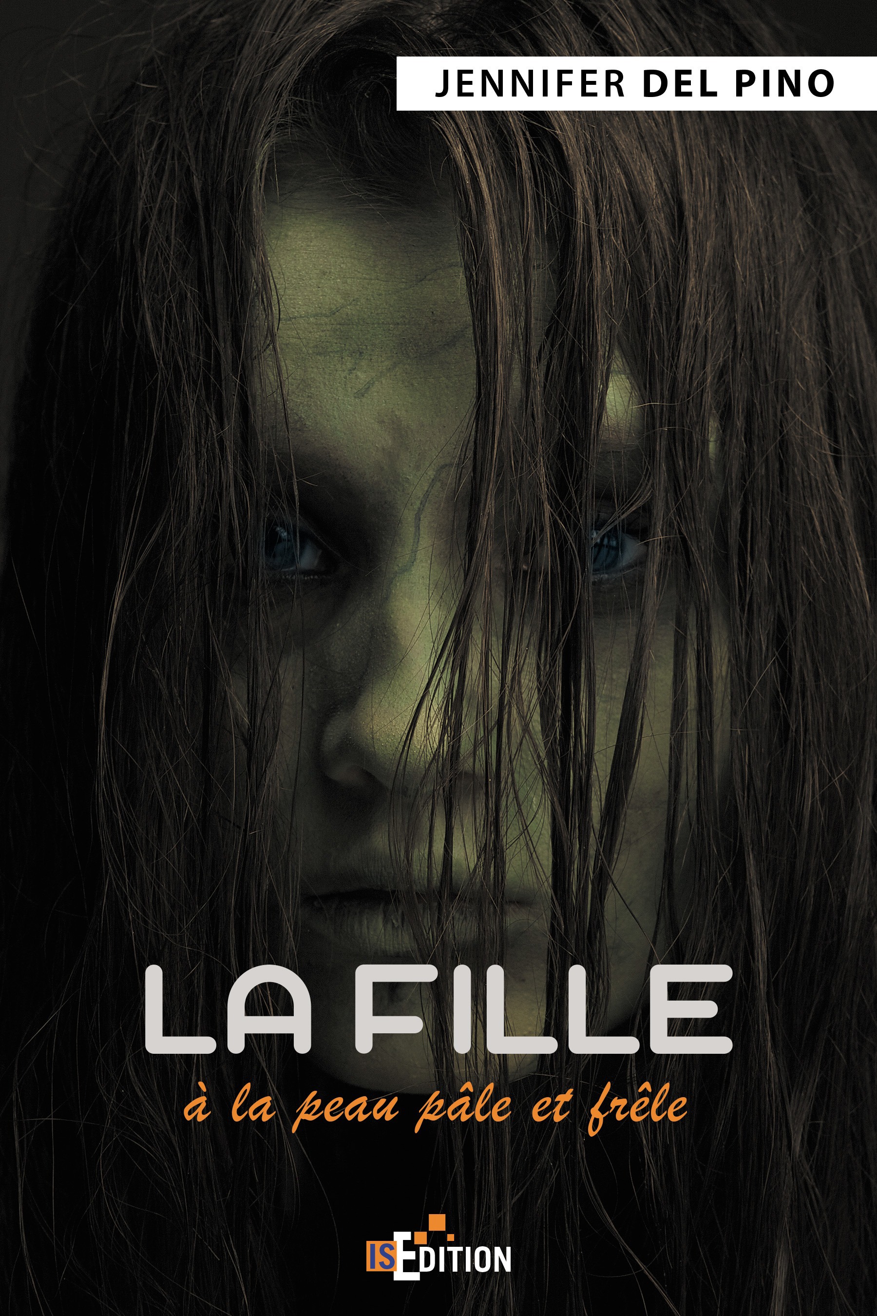 Couverture ebook de La fille à la peau pâle et frêle, de Del Pino Jennifer