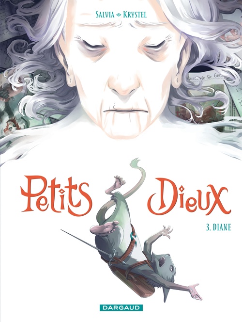 Couverture ebook de Petits Dieux - Tome 3 - Diane, de Mathieu Salvia