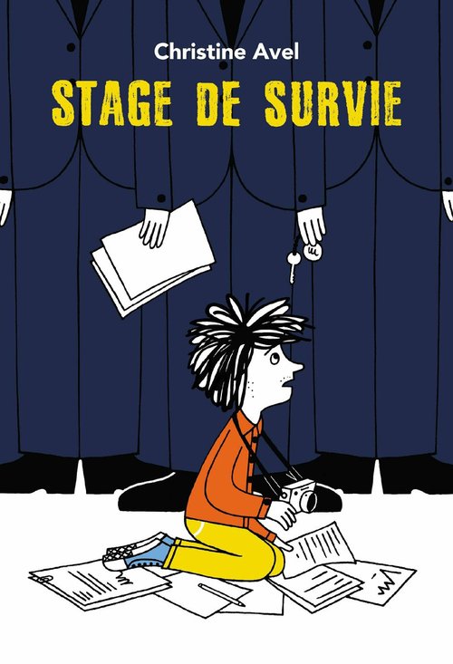 ebook cover of Stage de survie, by Christine Avel