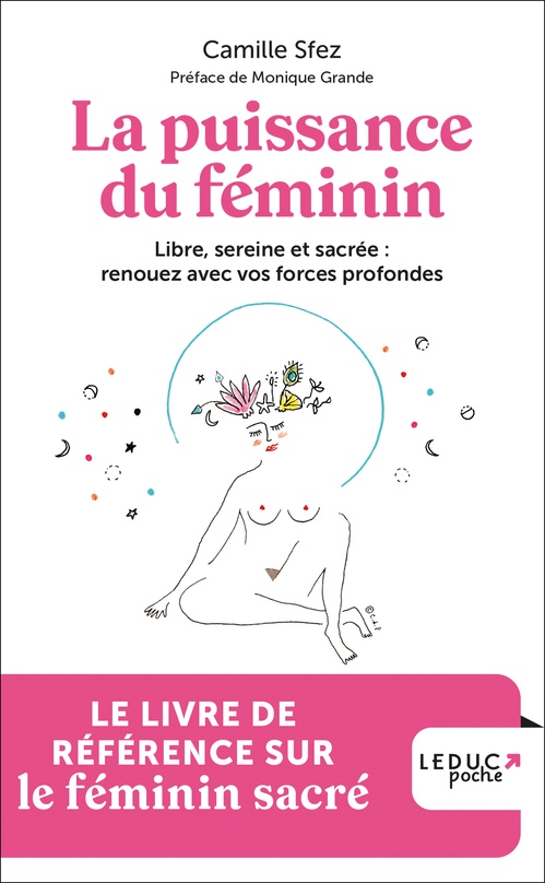 Couverture ebook de La puissance du féminin, de Camille Sfez