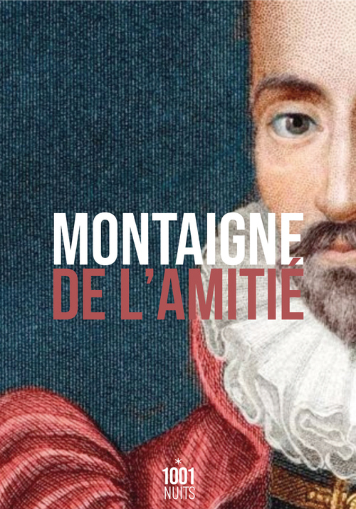 ebook cover of De l'amitié, by Michel de Montaigne