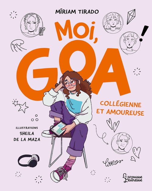 Couverture ebook de Moi, Goa, collégienne et amoureuse, de Miriam Tirado