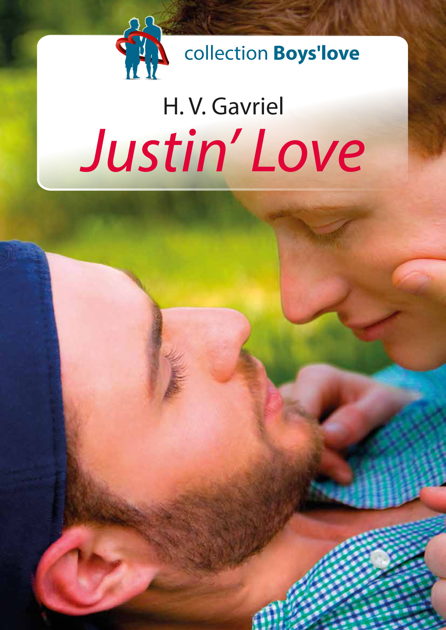 Couverture ebook de Justin' Love - romance gay, de H. V. Gavriel