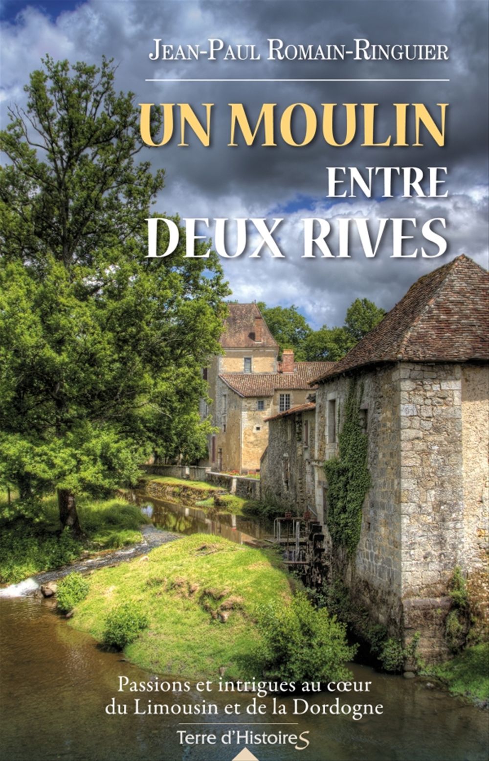 Couverture ebook de Un moulin entre deux rives, de Jean-paul Romain-ringuier