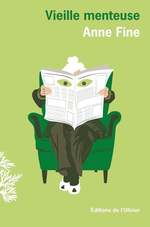ebook cover of Vieille menteuse, by Anne Fine