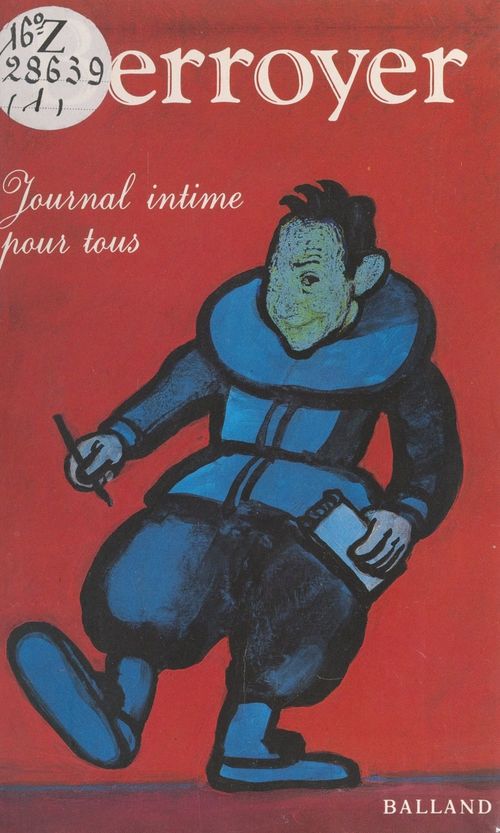 Couverture ebook de Journal intime pour tous, de Berroyer